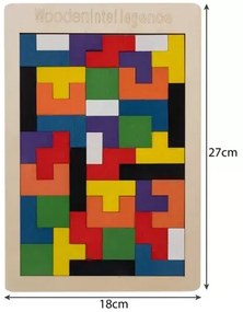 Kruzzel 22667 Dřevěné puzzle
