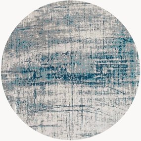 Umývateľný okrúhly žakárový koberec do interiéru/exteriéru Griff