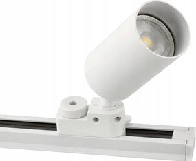 LED koľajnica 1m + 3x GU10 bodové žiarovky - sada