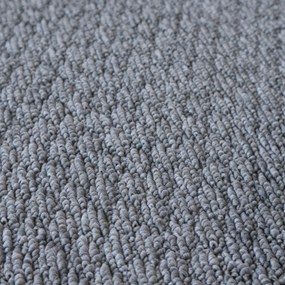 AladinWorld Expres, Kusový koberec Atlas 92 šedý kruh, 400x400 (priemer) kruh, šedá, chodba / predsieň