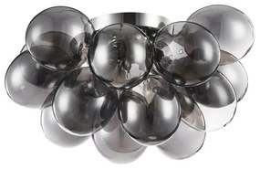 Maytoni MOD112-04-N - Stropné svietidlo BALBO 4xG9/28W/230V šedá/chróm