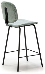 Svetlomodré barové stoličky v súprave 2 ks (výška sedadla 66 cm) Arus – Marckeric