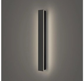 Brilagi - LED vonkajšie nástenné svietidlo LINEAR LED/12W/230V 4000K IP65 čierne BRI281