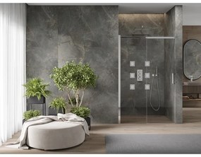 Mexen OMEGA posuvné sprchové dvere do otvoru 140 cm, 825-140-000-01-00