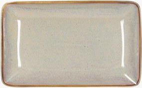 Kameninové plytké taniere Jap, 6 ks