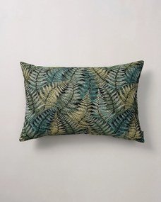 Karin - jednoduchá obliečka, 60x40cm farba produktu zelená látka zapletaná, vzorované