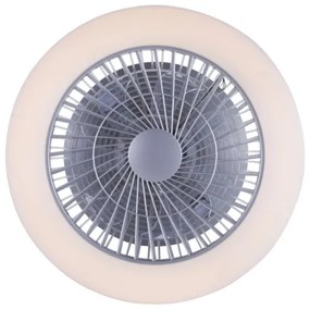 Leuchten Direkt 14645-55 - LED Svietidlo s ventilátorom LEONARD LED/27W/230V