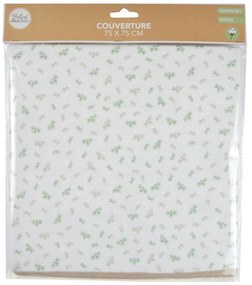 Biela bavlnená detská deka 75x75 cm Koala – Bébé Douceur