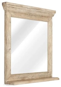 furniture-nabytek.cz - Masívna kúpeľňová sada 5 kusov z mangového dreva, lakovaná, prírodná farba