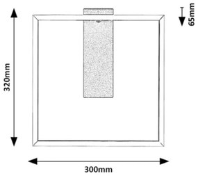Rabalux 71011 - LED Nástenné svietidlo TUMNUS LED/14W/230V 4000K