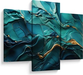 Obraz - Abstraktné textúry (90x60 cm)