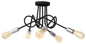 Luster prisadený OXFORD 5xE27/15W/230V