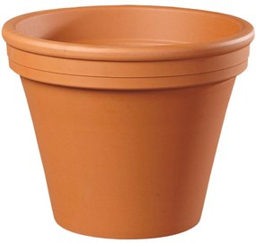 Kvetináč Klasik keramický terakota d22/24x21cm