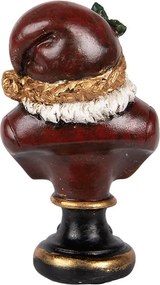 Dekorácie busta Santa - 9 * 8 * 15 cm