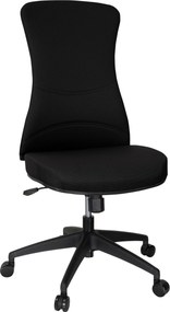 XXXLutz OTOČNÁ STOLIČKA, plochá tkanina, čierna MID.YOU - Online Only kancelárie - 001918038801
