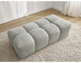 Svetlosivá ženilková podnožka Everest – Bobochic Paris