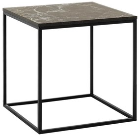 Adore Furniture Konferenčný stolík 52x50 cm čierna AD0160