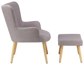 Svetlosivé kreslo Coco - Støraa