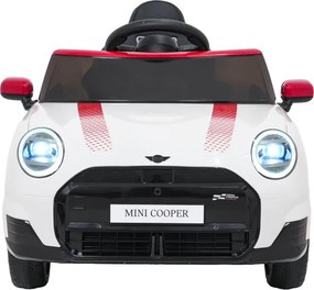 Elektrické autíčko Mini Cooper biele