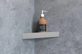 Rea Rea, kúpeľňová polica 285x145x40 mm, SF07, brúsená oceľ, REA-47005