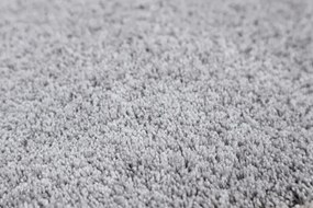 ITC, Metrážny koberec Sweet 74 šedý, na mieru, šíře 4m, šedá, filc, chodba / predsieň