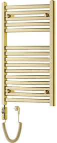 Mexen Helios, elektrické vykurovacie teleso 800 x 500 mm, 300 W, zlatá lesklá, W103-0800-500-2300-50