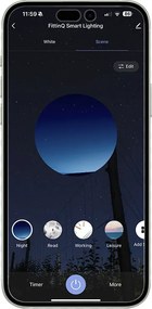 Inteligentná nástenná lampa okrúhla zlatá vrátane 2 Wifi g9 - Pulley