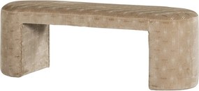 Béžová polstrovaná lavica Jacob – WOOOD