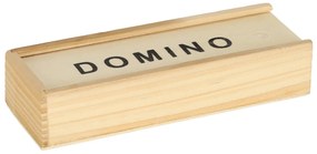 KIK Drevené domino rodinná hra + krabica
