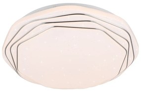 Biele LED stropné svietidlo ø 38 cm Dizzy – Trio