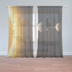 Sablio Záclony Planéty: 2ks 150x250cm