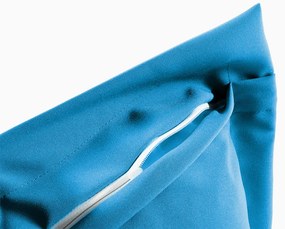 Biante Dekoračná obliečka na vankúš s lemom Rongo RG-073 Modrá 50 x 60 cm