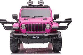 LEAN CARS Batéria pre vozidlo Jeep Wrangler Rubicon DK-JWR555 Pink