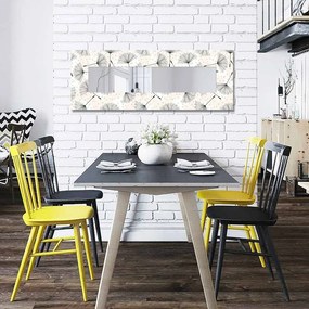 Nástenné zrkadlo s dreveným rámom 40x120 cm – Wallity