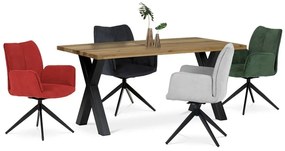 Autronic BONTEC Jedálenský stôl 160x90cm, drevo, dub, DS-X160 DUB Farba: Prírodné