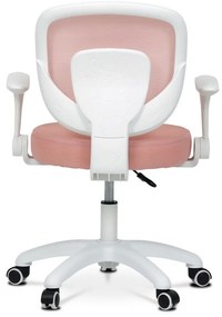 Autronic KA-K1062 PINK Kancelárska stolička,ružová