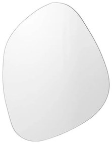 Nástenné zrkadlo amy 56 x 70 cm strieborné MUZZA