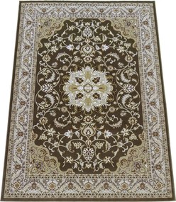 BE Koberec Shahrazad 4800 BROWN – hnedý obdĺžnikový Rozmer: 160x220 cm