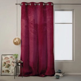 Záves AmeliaHome Velvet 140x270 cm vínový