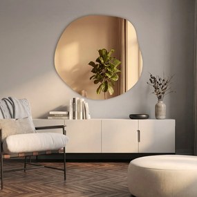 Bronzové zrkadlo Base B30 50×48