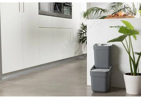 Tmavosivá nádoba na kompostovateľný odpad 5 l Ready To Collect – Curver