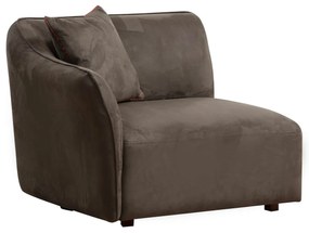 Mentis Corner elegantná trojmiestna pohovka Grey