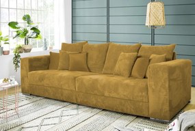 Pohovka Richard, horčicová žltá látka