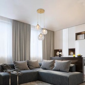 Rabalux 6496 - Luster na lanku PHILANA 3xE27/60W/230V