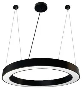 NEDES LED Luster na lanku LED/50W/230V 4000K pr. 100 cm čierna ND4110