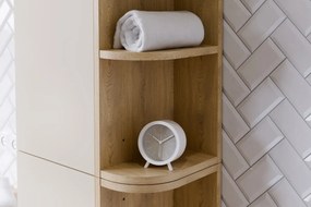 Koupelnový regál UNI 35 cm dub cremona