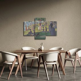 Obraz - Georges Seurat, A Sunday on La Grande Jatte, reprodukcia (90x60 cm)