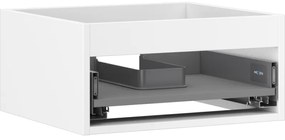 Mexen Box-A, závesná skrinka 50 cm, 1 zásuvka, biela matná, 91AX0-0500-235-1-01