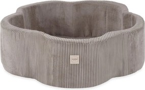 Suchý bazén kvietok – béžový menčester 95×30 cm + 200 guličiek