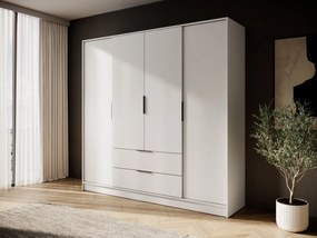 Šatní skříň Kelly 4D 206 cm kašmír